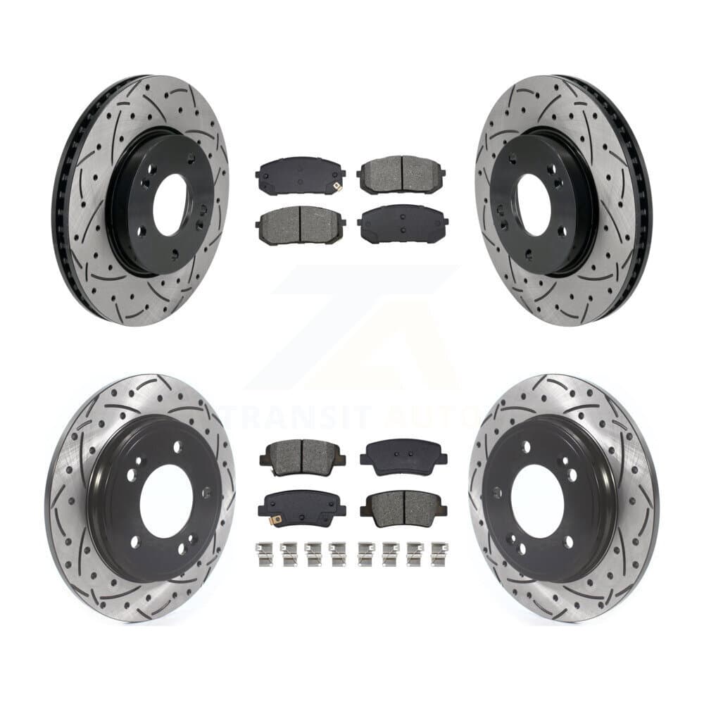 Transit Auto - KDS-100995 - Front and Rear Disc Brake Kits image 1