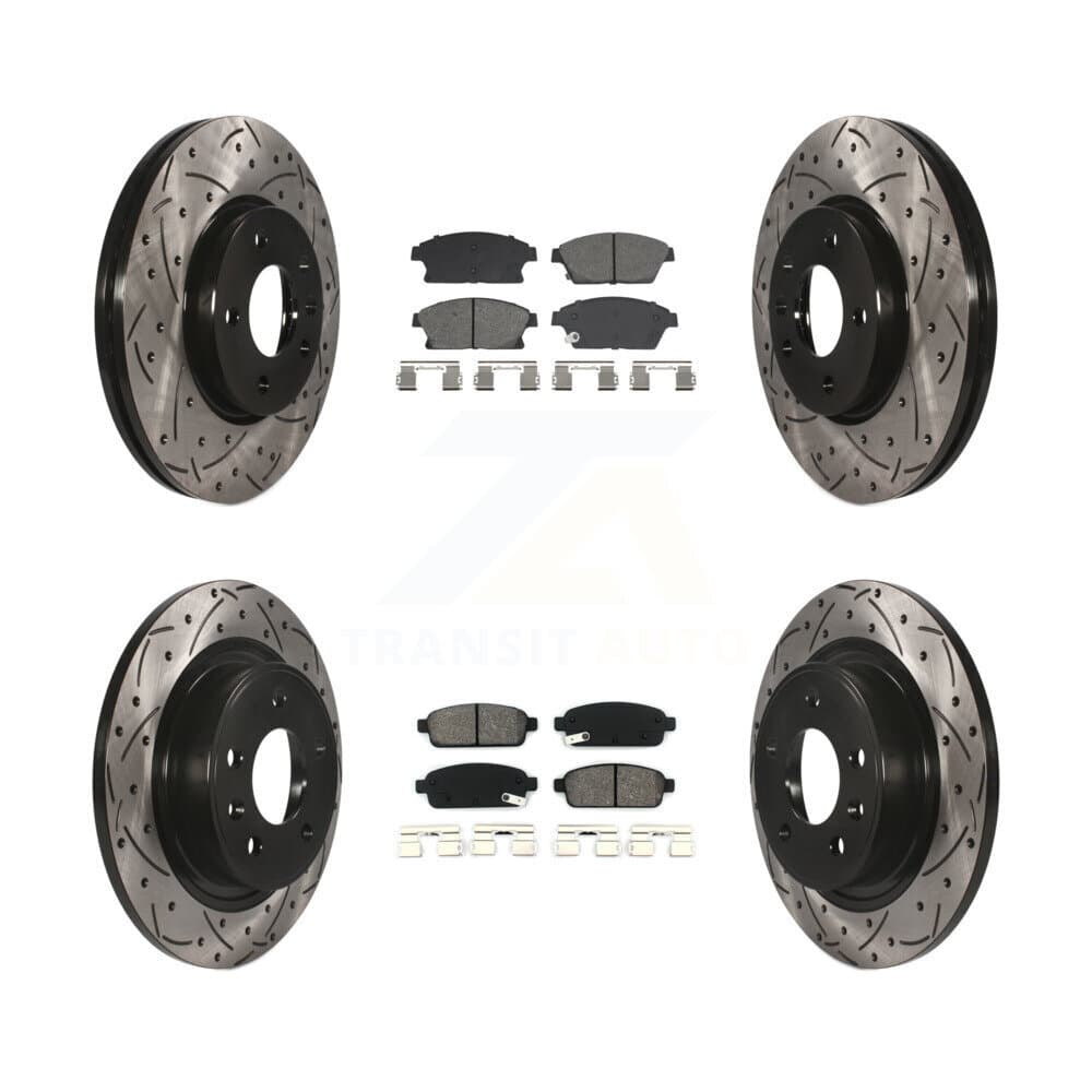 Transit Auto - KDS-101002 - Front and Rear Disc Brake Kits image 1