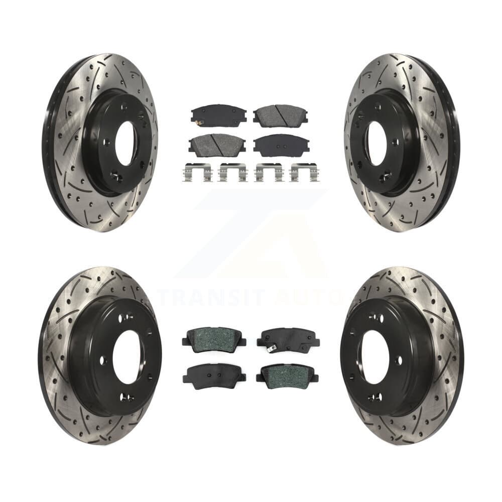 Transit Auto - KDS-101014 - Front and Rear Disc Brake Kits image 1