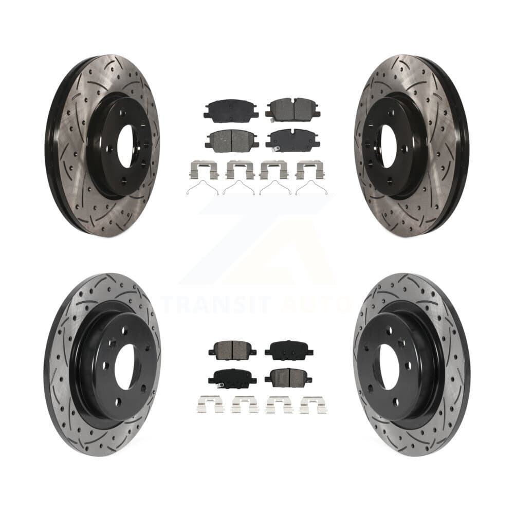 Transit Auto - KDS-101131 - Front and Rear Disc Brake Kits image 1
