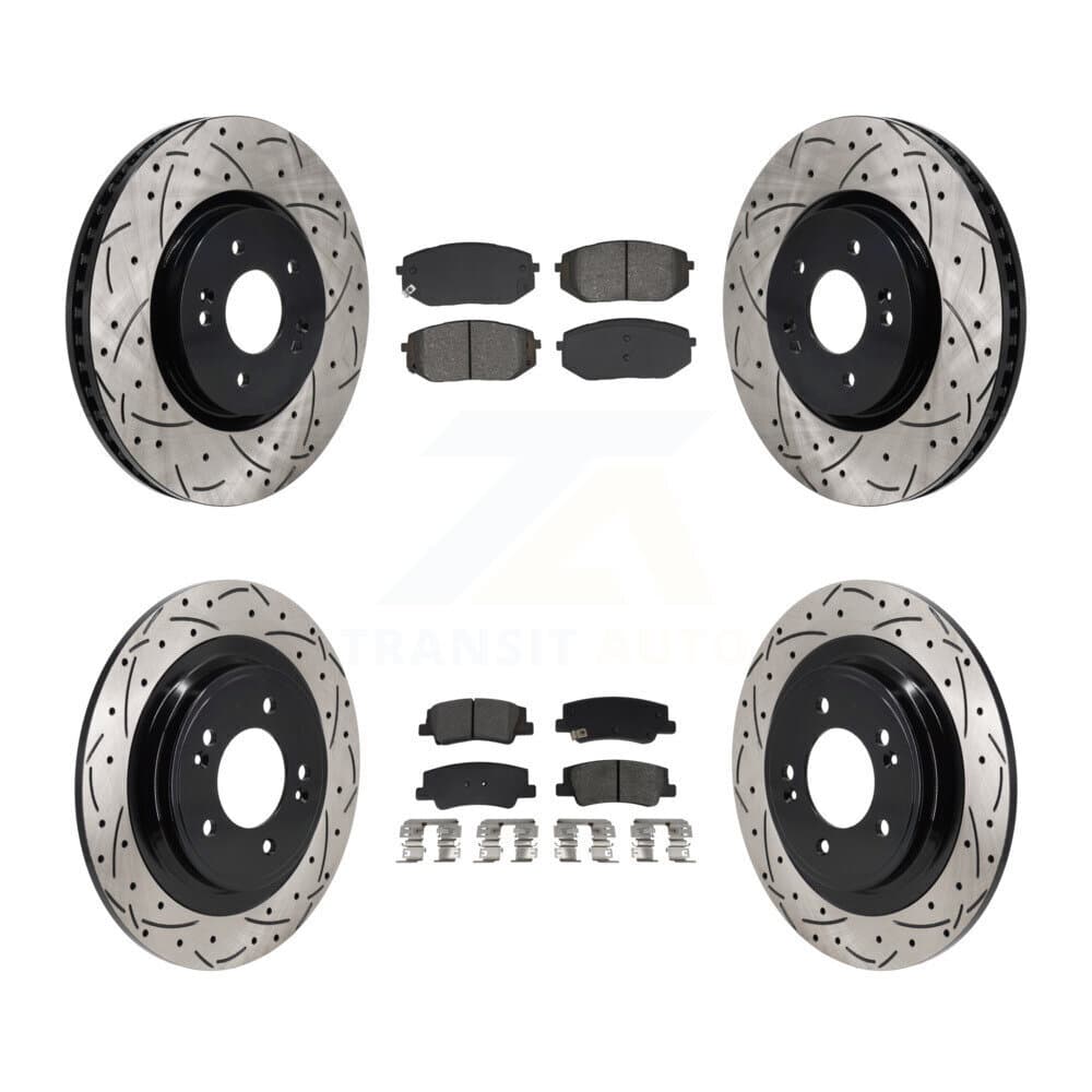 Transit Auto - KDS-101142 - Front and Rear Disc Brake Kits image 1