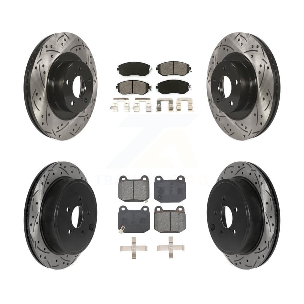 Transit Auto - KDS-101145 - Front and Rear Disc Brake Kits image 1