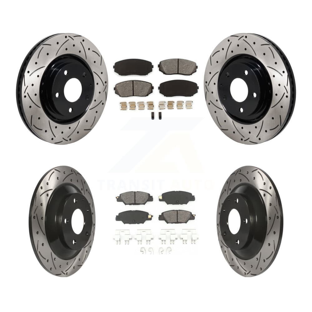 Transit Auto - KDS-101152 - Front and Rear Disc Brake Kits image 1