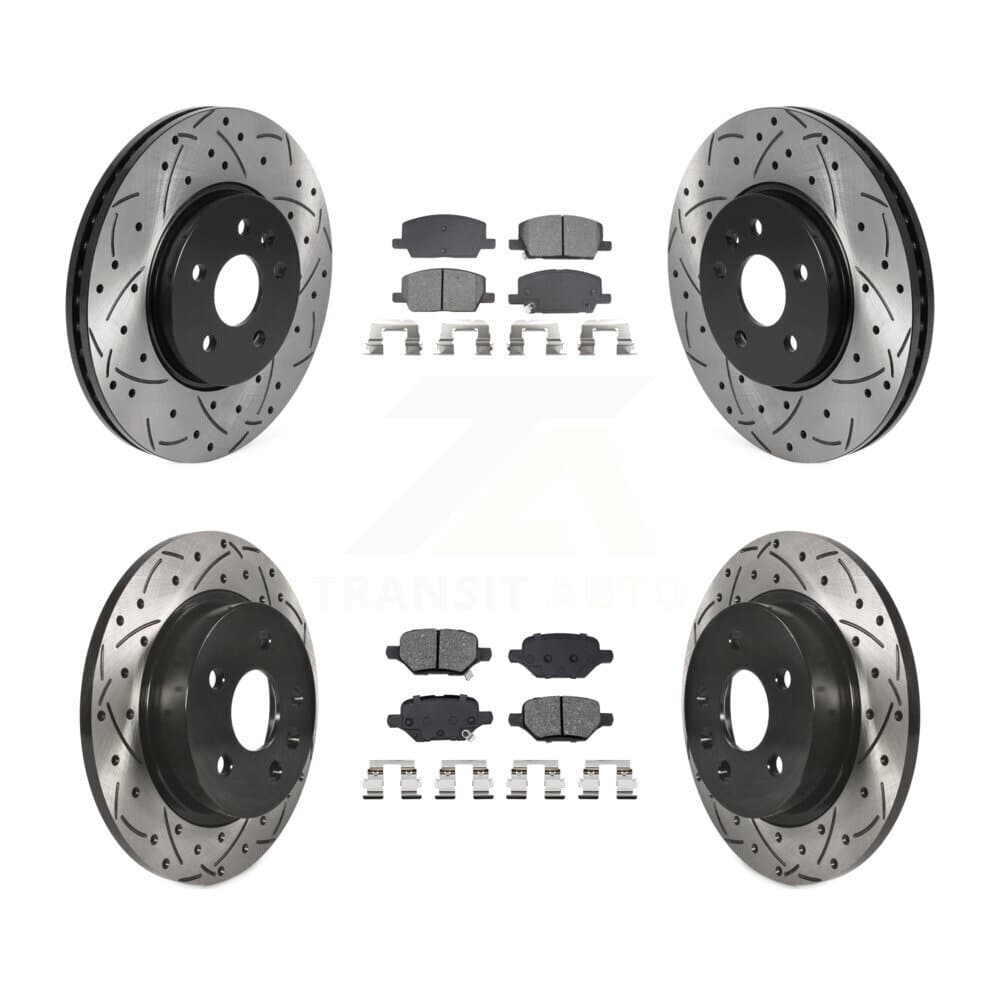 Transit Auto - KDS-101197 - Front and Rear Disc Brake Kits image 1