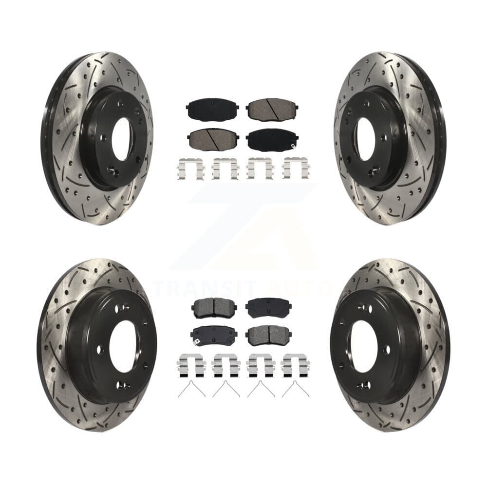 Transit Auto - KDS-101199 - Front and Rear Disc Brake Kits image 1
