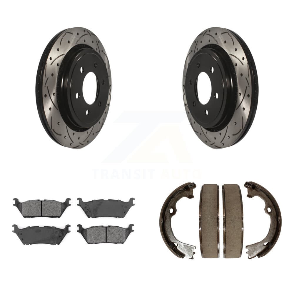 Transit Auto - KDS-101256 - Rear Disc Brake Kits image 1