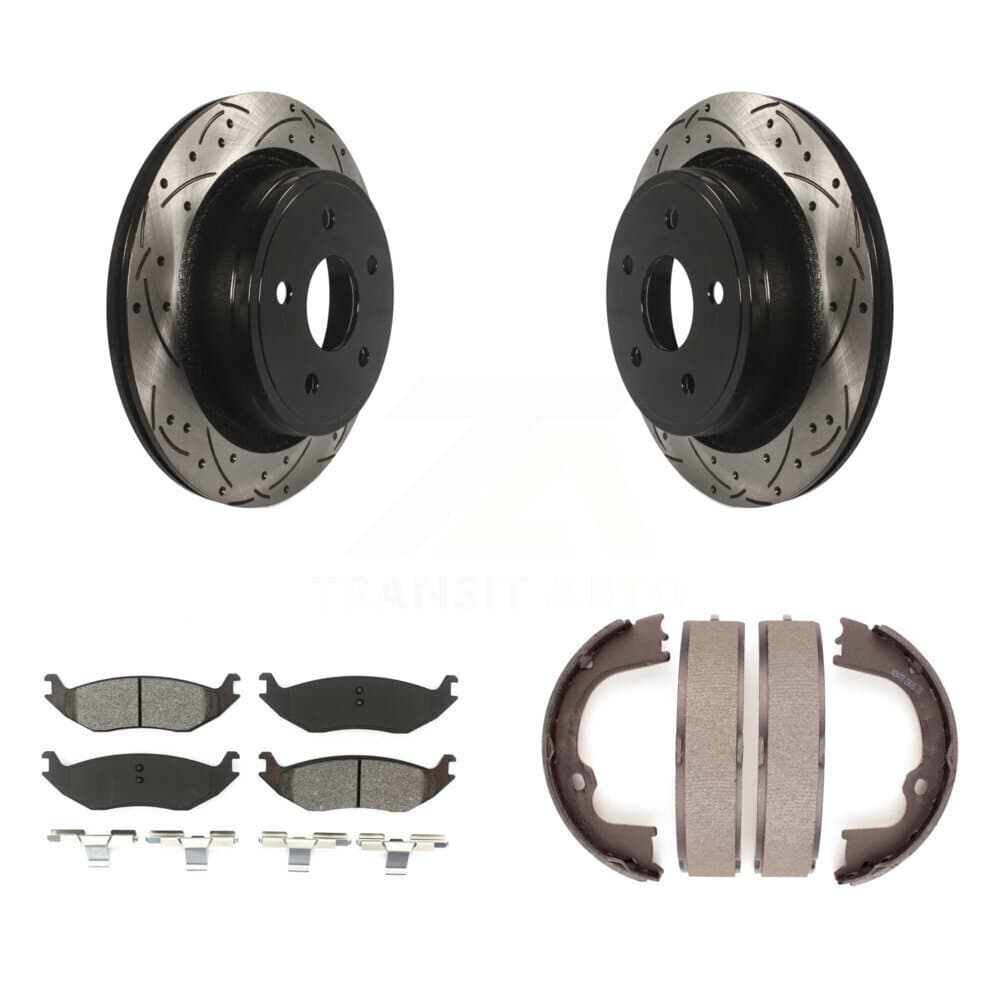 Transit Auto - KDS-101287 - Rear Disc Brake Kits image 1