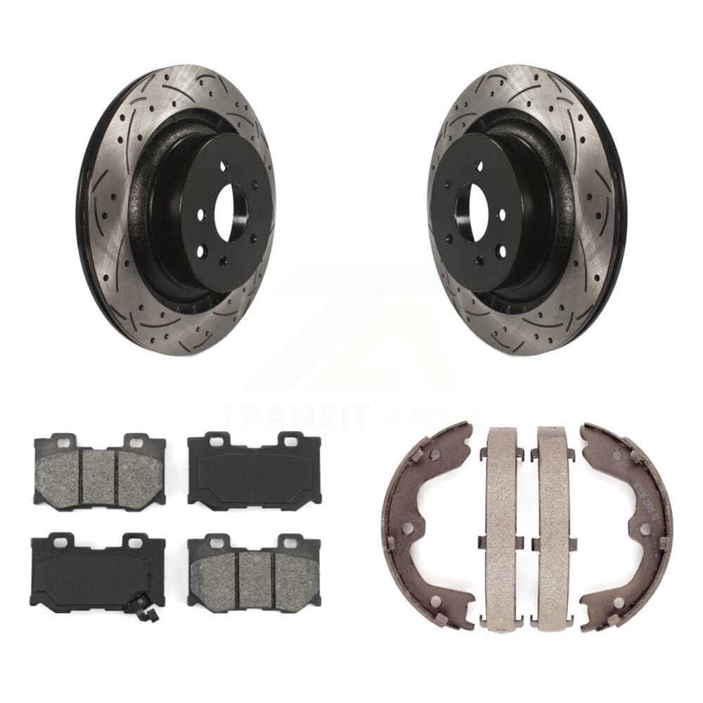 Transit Auto - KDS-101335 - Rear Disc Brake Kits image 1