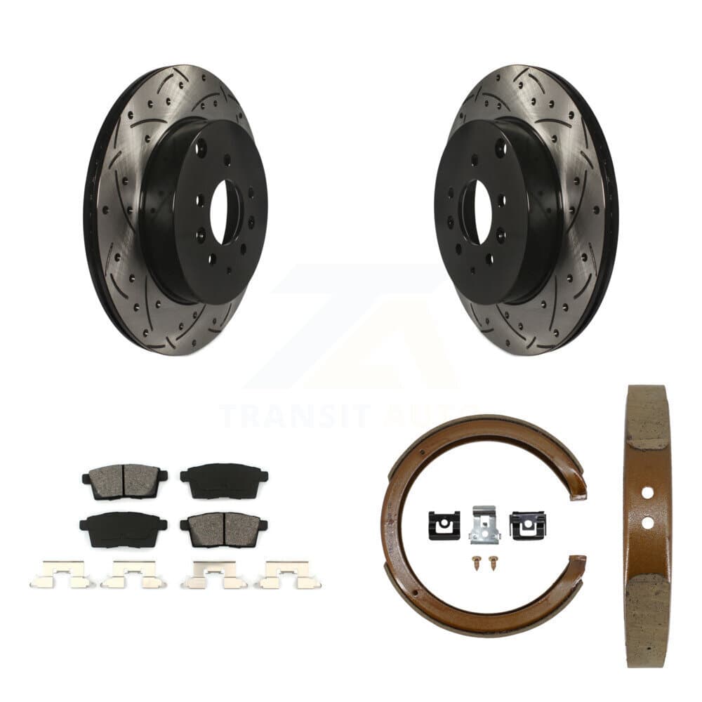 Transit Auto - KDS-101372 - Rear Disc Brake Kits image 1