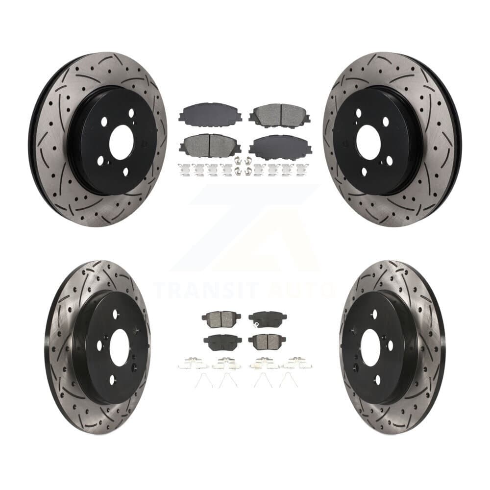 Transit Auto - KDS-101566 - Front and Rear Disc Brake Kits image 1
