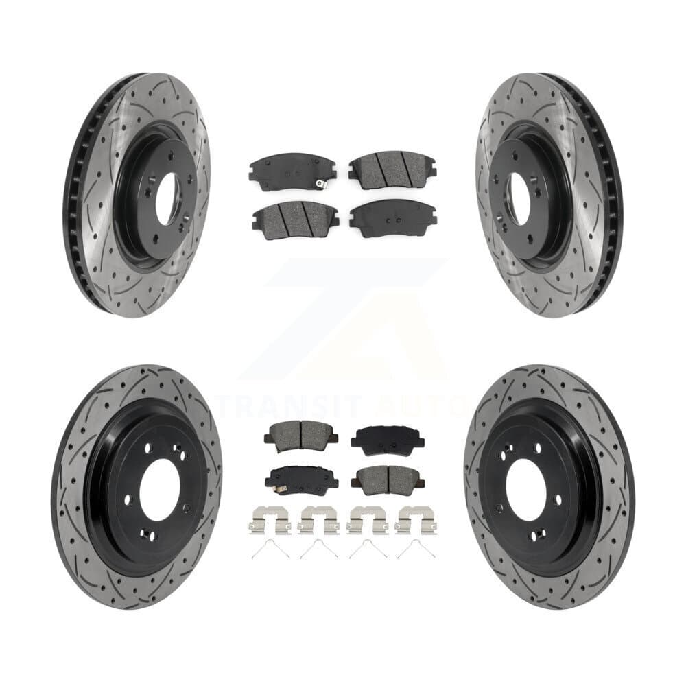 Transit Auto - KDS-101574 - Front and Rear Disc Brake Kits image 1