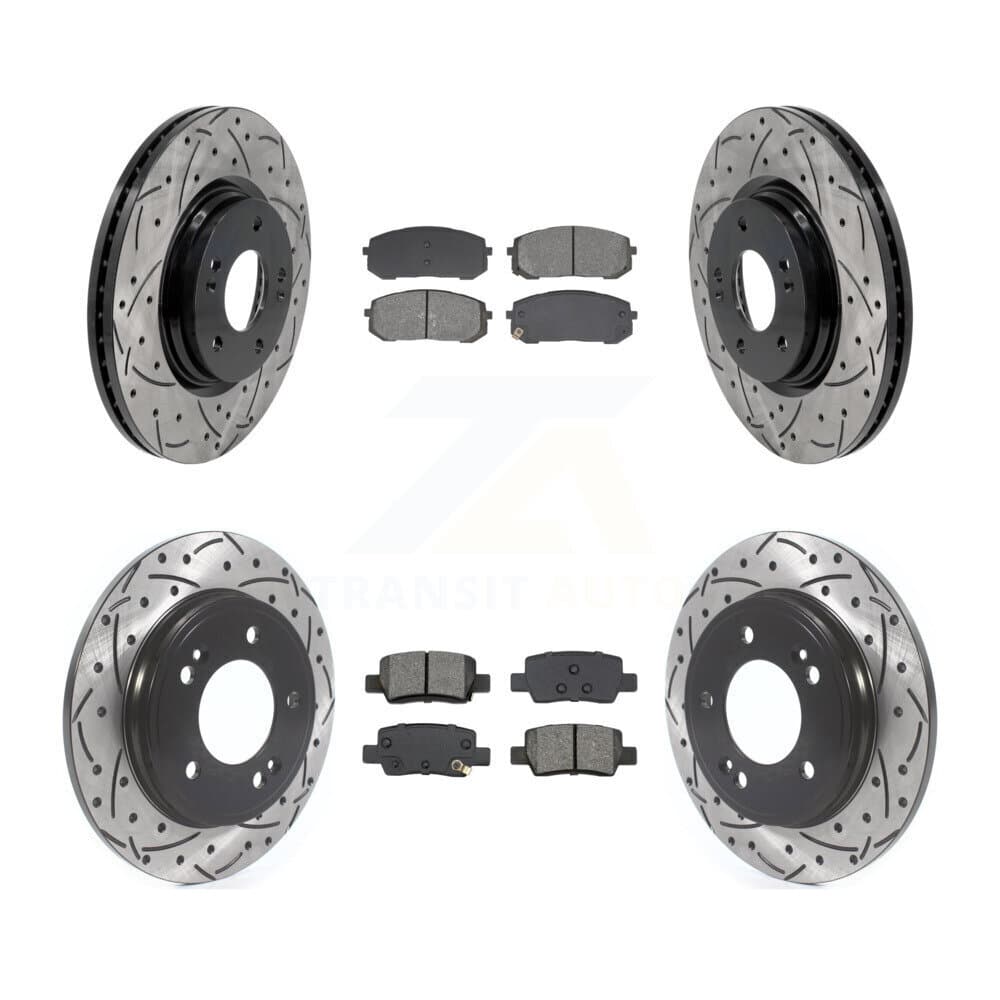 Transit Auto - KDS-101576 - Front and Rear Disc Brake Kits image 1