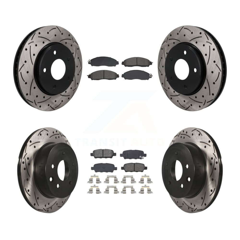 Transit Auto - KDS-101594 - Front and Rear Disc Brake Kits image 1