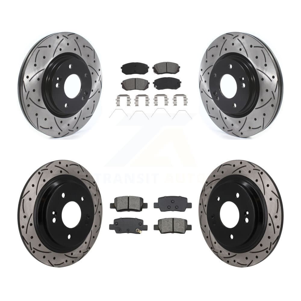 Transit Auto - KDS-101599 - Front and Rear Disc Brake Kits image 1