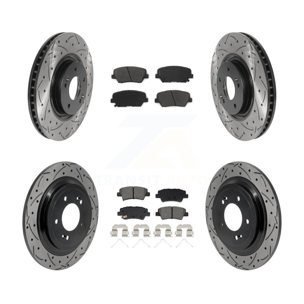 Transit Auto - KDS-101604 - Front and Rear Disc Brake Kits image 1