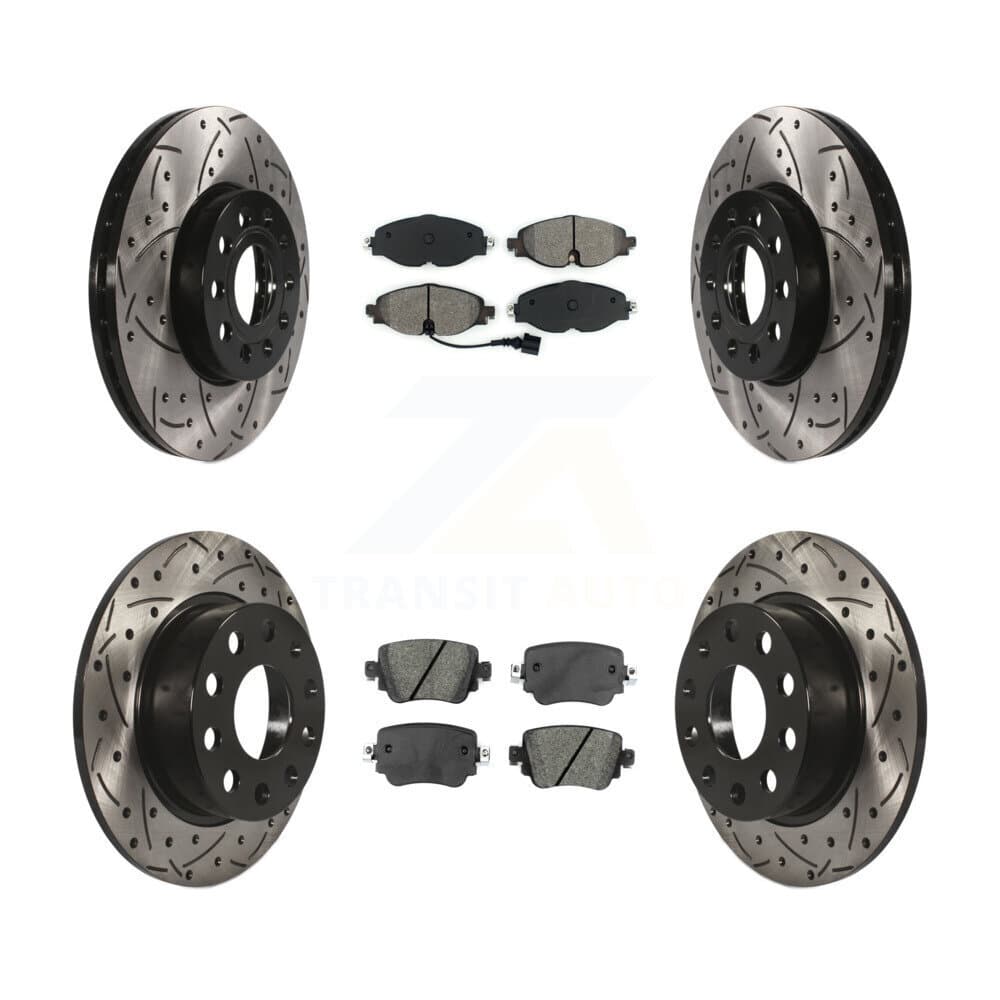 Transit Auto - KDS-101606 - Front and Rear Disc Brake Kits image 1