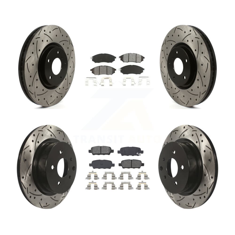 Transit Auto - KDS-101617 - Front and Rear Disc Brake Kits image 1