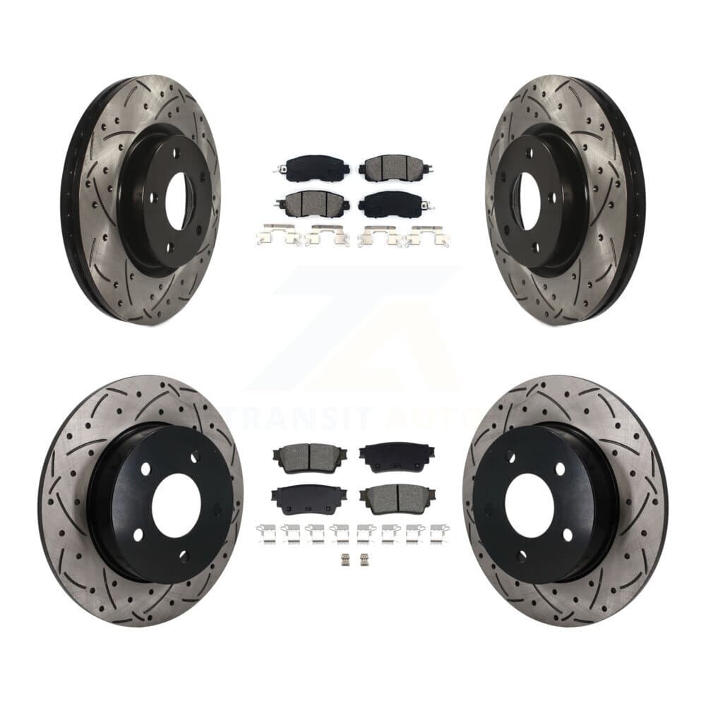 Transit Auto - KDS-101621 - Front and Rear Disc Brake Kits image 1