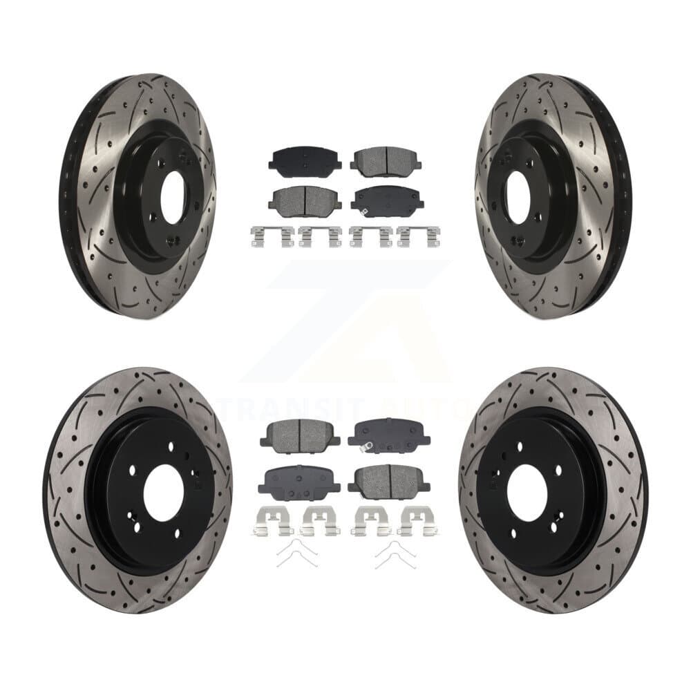 Transit Auto - KDS-101626 - Front and Rear Disc Brake Kits image 1