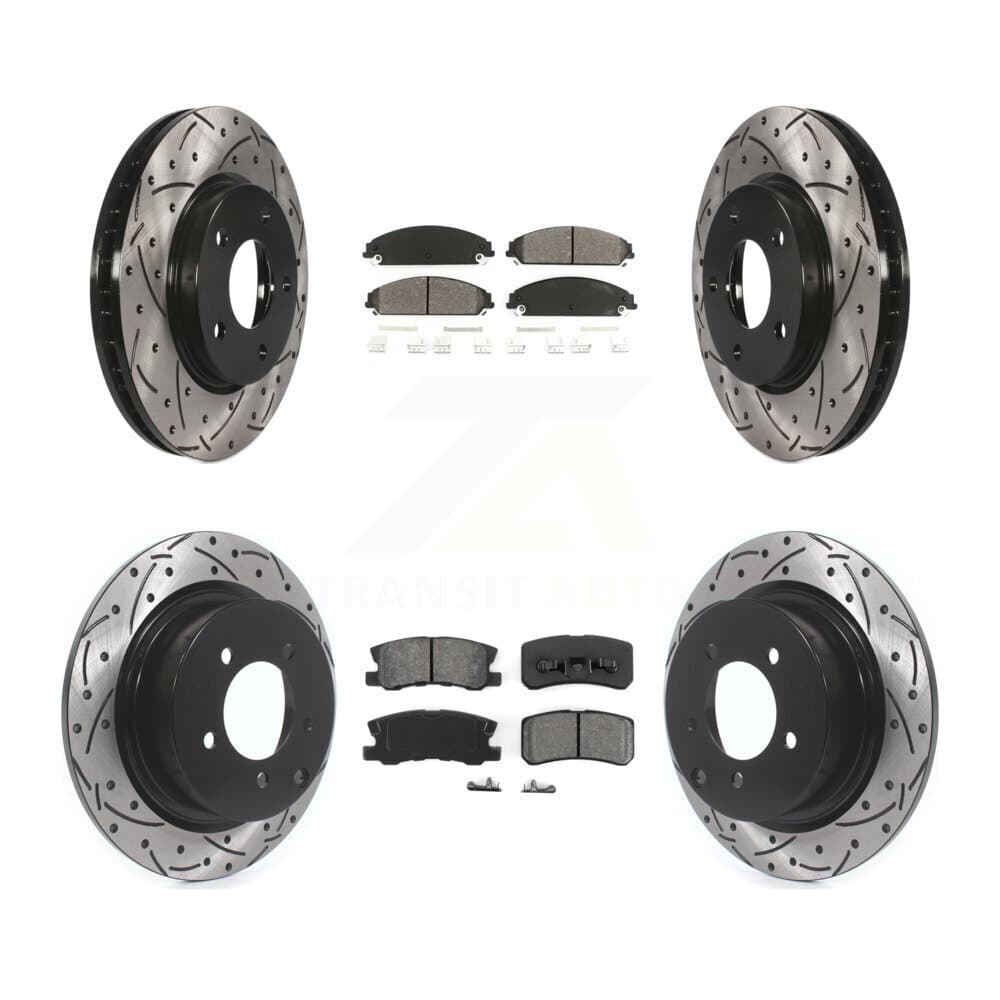 Transit Auto - KDS-101631 - Front and Rear Disc Brake Kits image 1
