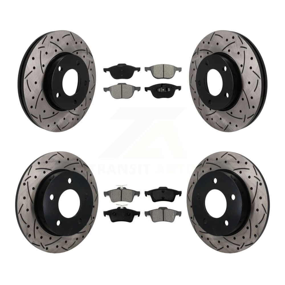 Transit Auto - KDS-101640 - Front and Rear Disc Brake Kits image 1