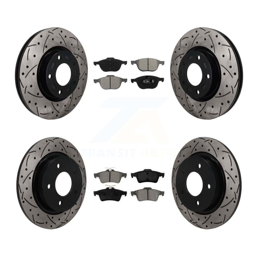Transit Auto - KDS-101641 - Front and Rear Disc Brake Kits image 1