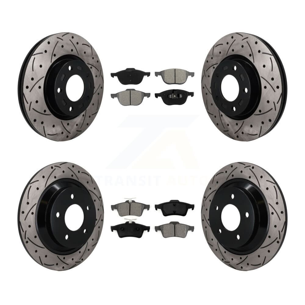 Transit Auto - KDS-101642 - Front and Rear Disc Brake Kits image 1