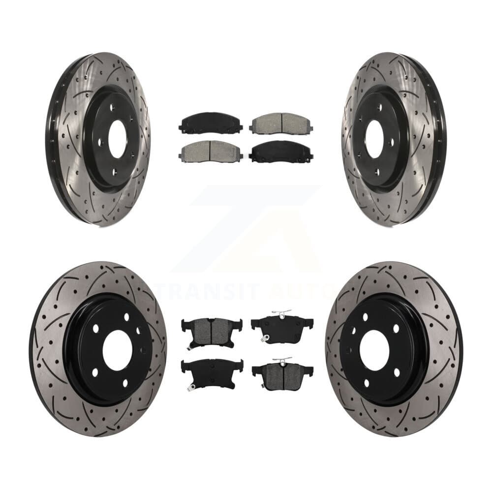 Transit Auto - KDS-101646 - Front and Rear Disc Brake Kits image 1