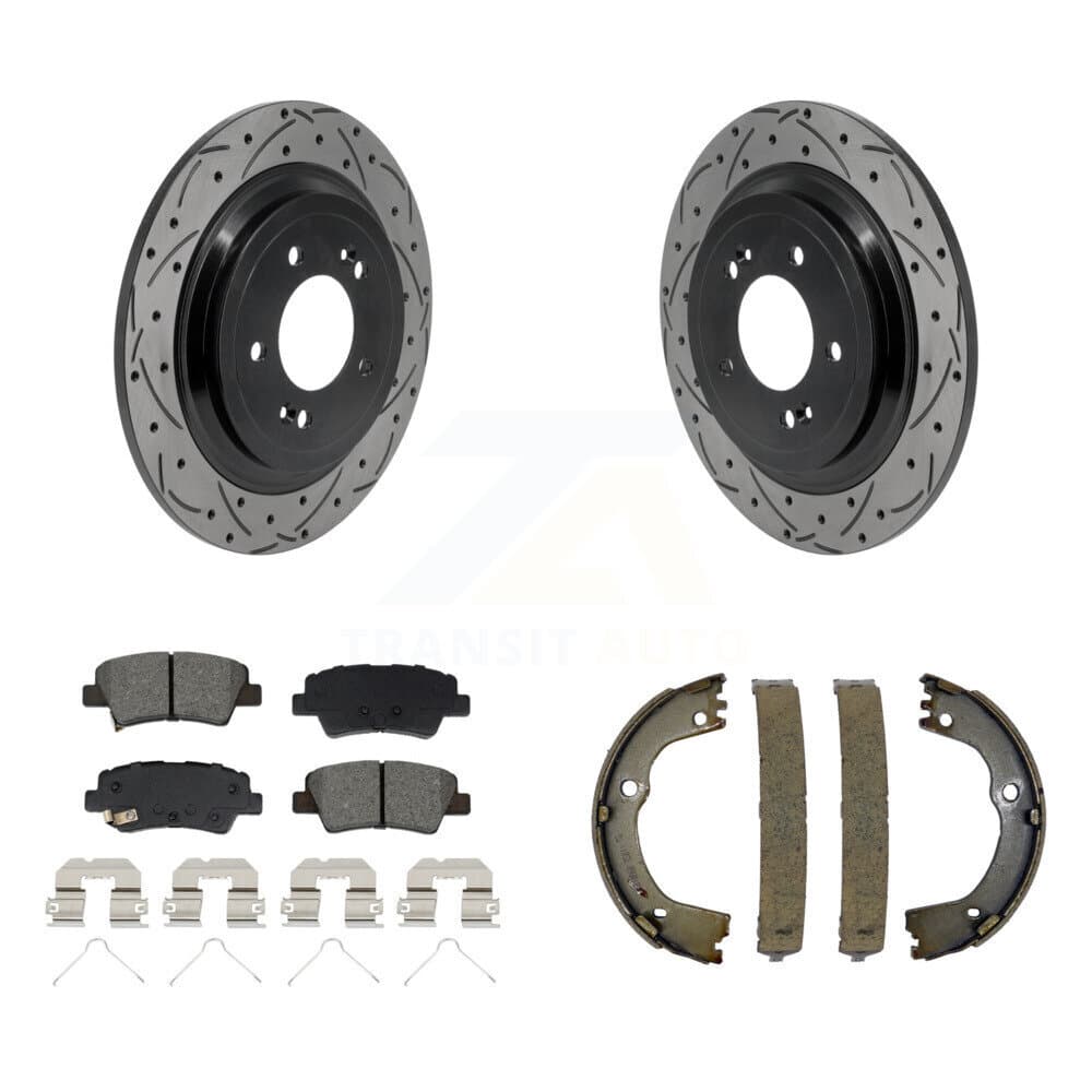 Transit Auto - KDS-101780 - Rear Disc Brake Kits image 1