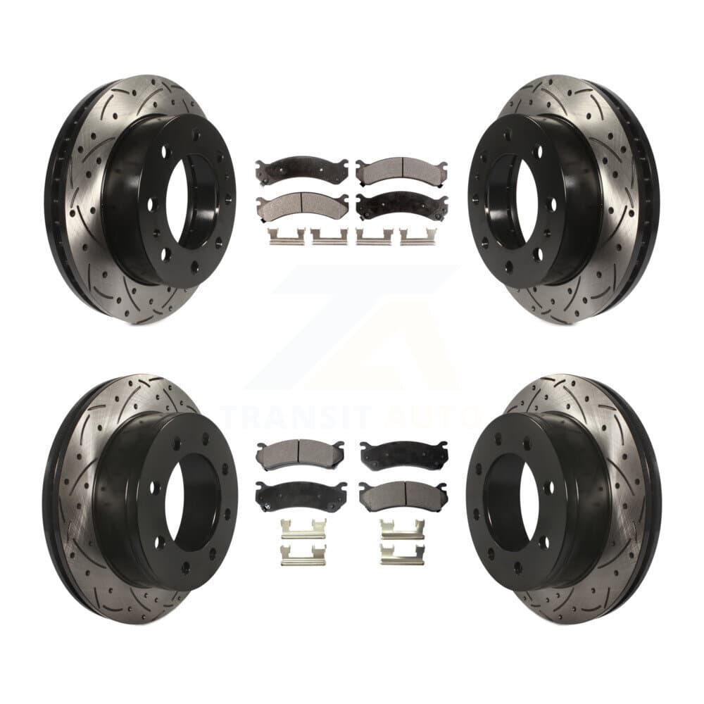 Transit Auto - KDT-100191 - Front and Rear Disc Brake Kits image 1