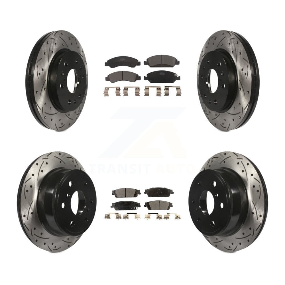 Transit Auto - KDT-100198 - Front and Rear Disc Brake Kits image 1