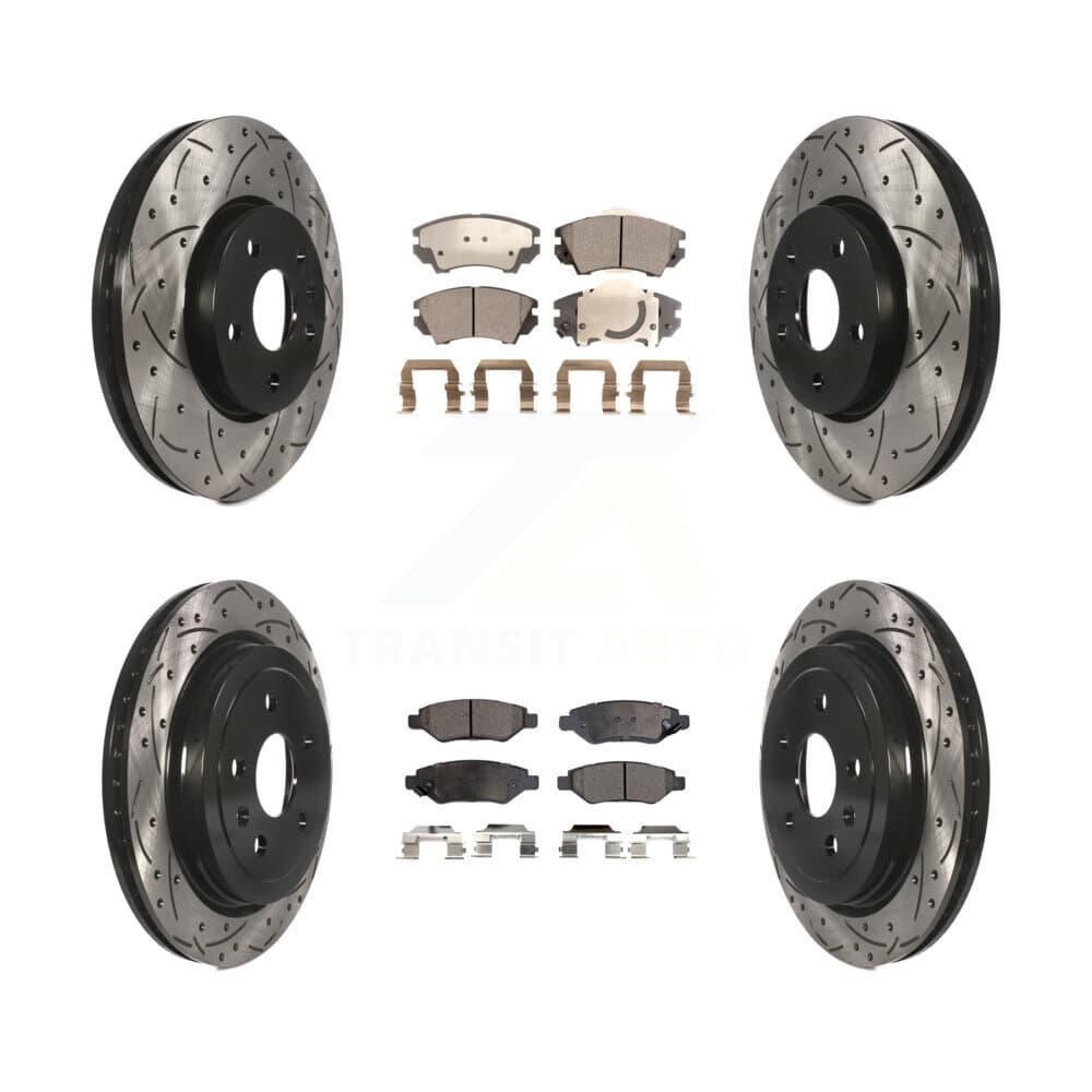Transit Auto - KDT-100200 - Front and Rear Disc Brake Kits image 1