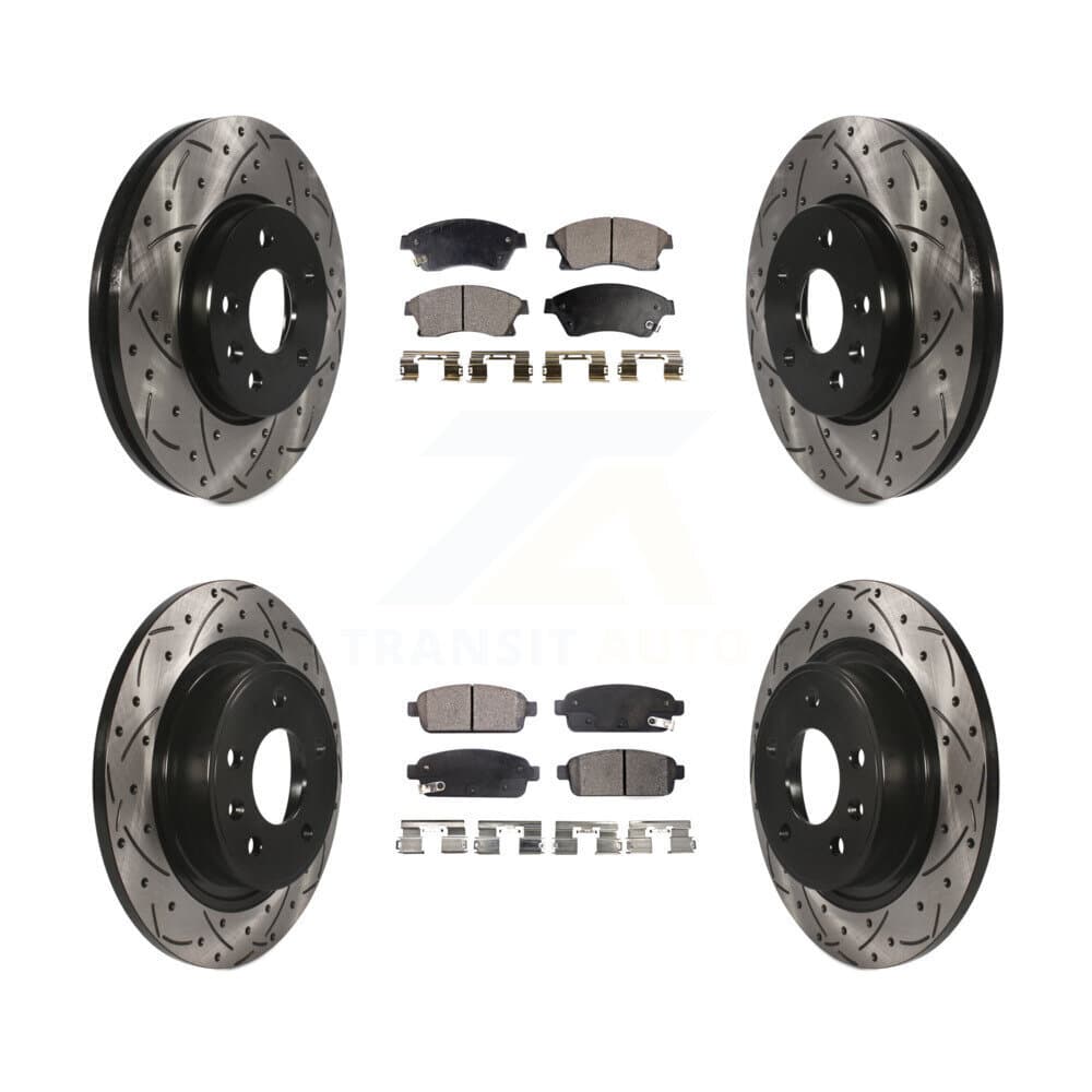 Transit Auto - KDT-100204 - Front and Rear Disc Brake Kits image 1