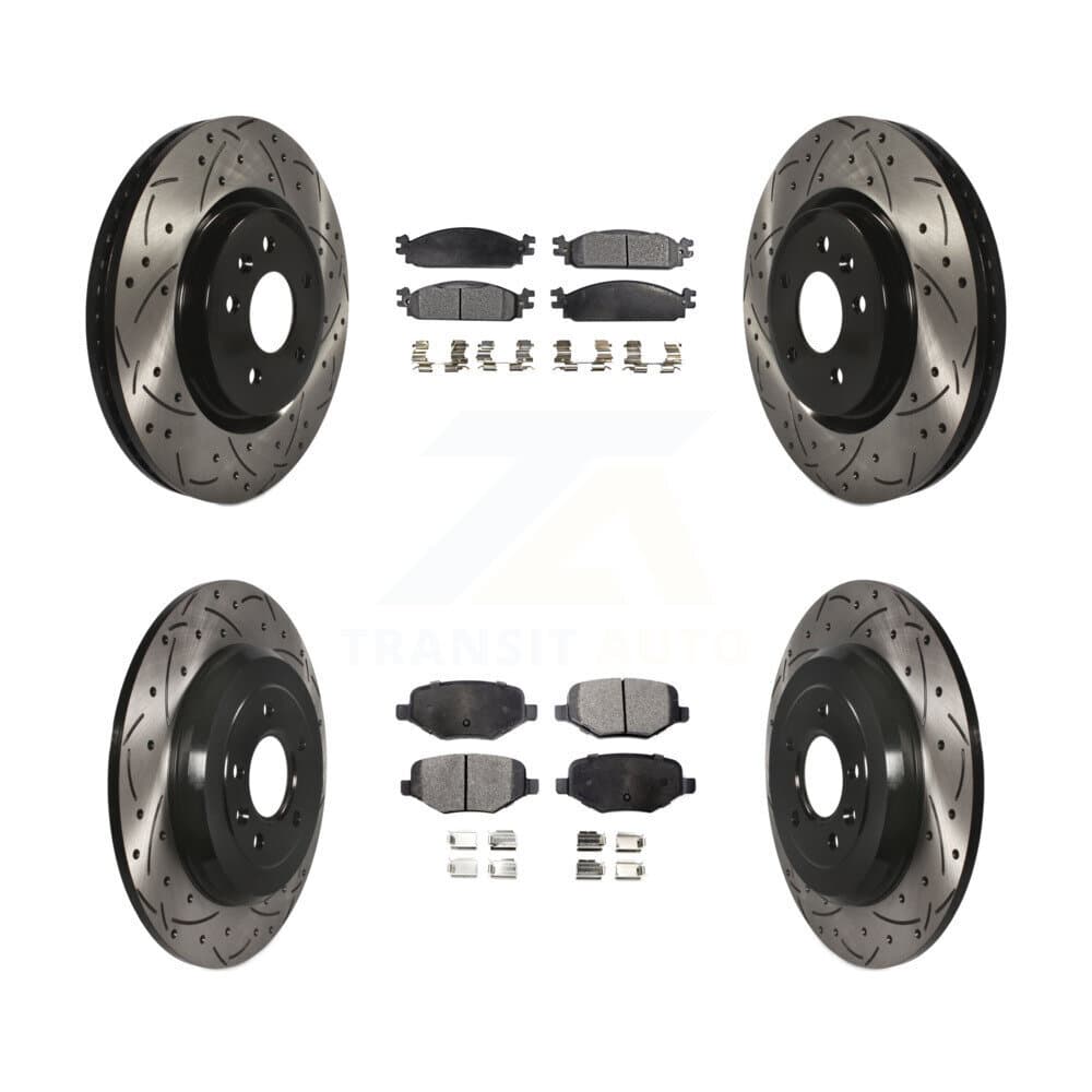 Transit Auto - KDT-100229 - Front and Rear Disc Brake Kits image 1