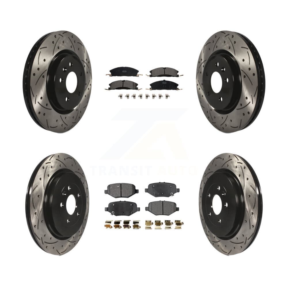Transit Auto - KDT-100232 - Front and Rear Disc Brake Kits image 1