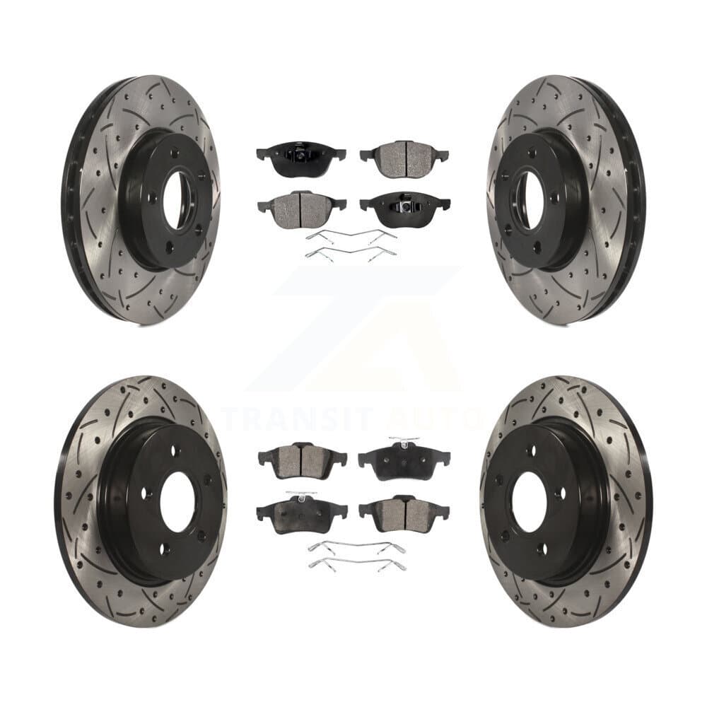 Transit Auto - KDT-100236 - Front and Rear Disc Brake Kits image 1