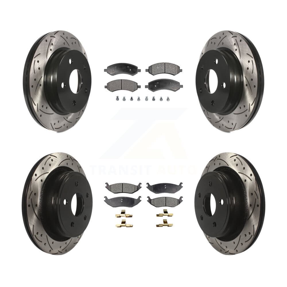 Transit Auto - KDT-100250 - Front and Rear Disc Brake Kits image 1