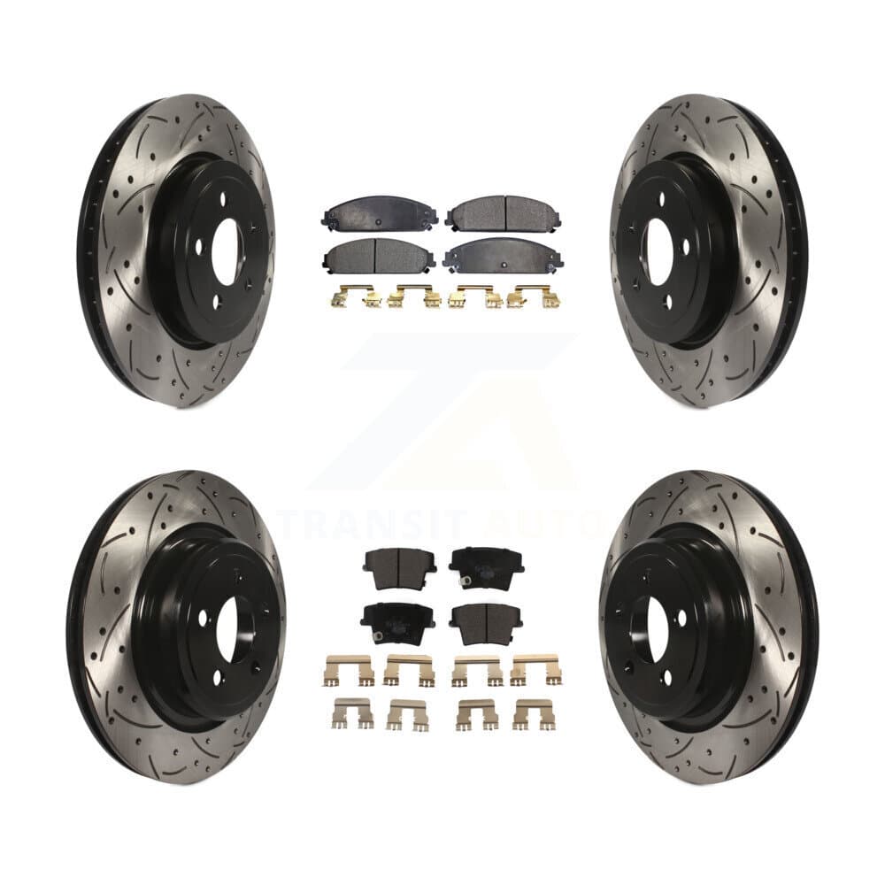 Transit Auto - KDT-100257 - Front and Rear Disc Brake Kits image 1