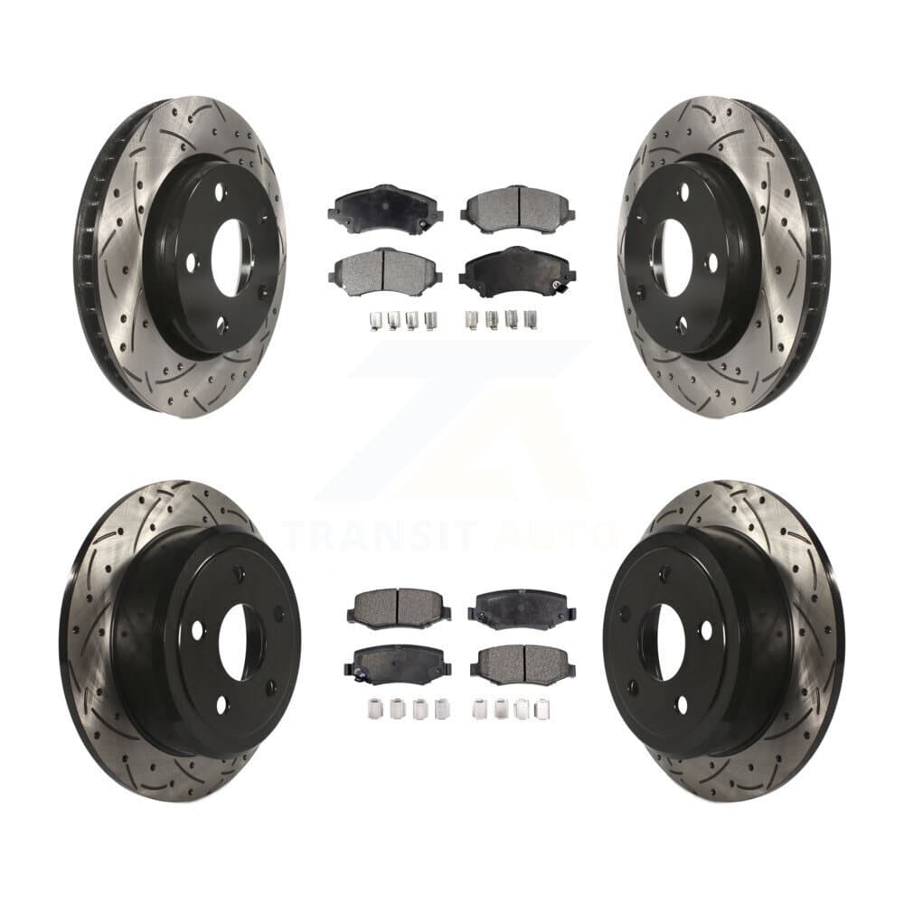 Transit Auto - KDT-100265 - Front and Rear Disc Brake Kits image 1