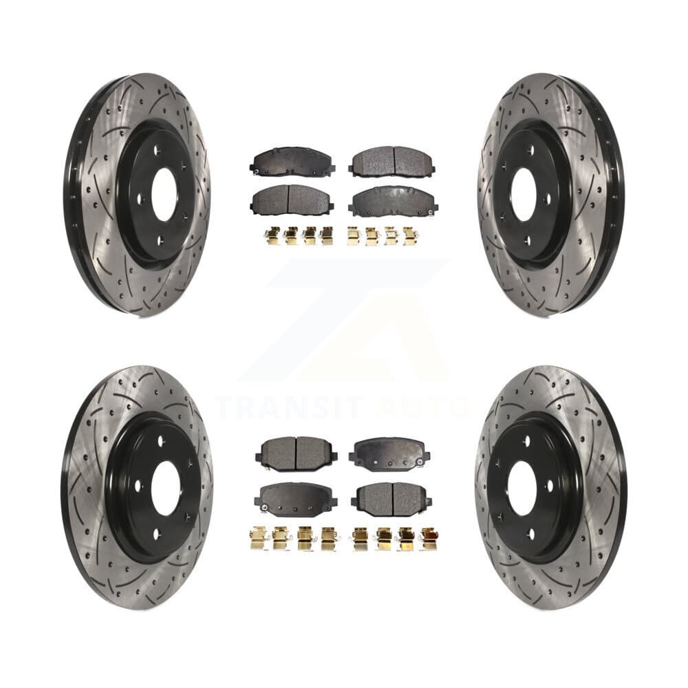 Transit Auto - KDT-100270 - Front and Rear Disc Brake Kits image 1