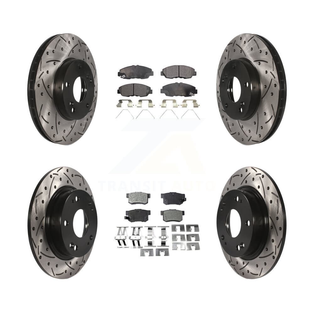 Transit Auto - KDT-100277 - Front and Rear Disc Brake Kits image 1