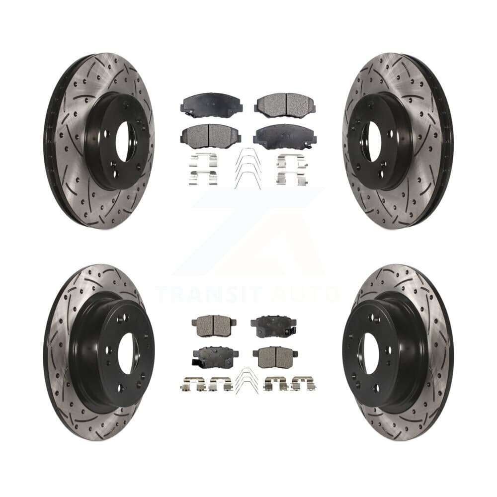 Transit Auto - KDT-100280 - Front and Rear Disc Brake Kits image 1