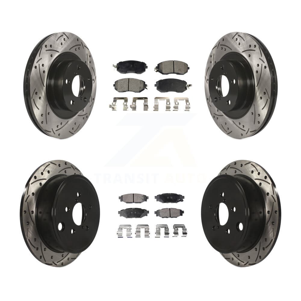 Transit Auto - KDT-100295 - Front and Rear Disc Brake Kits image 1