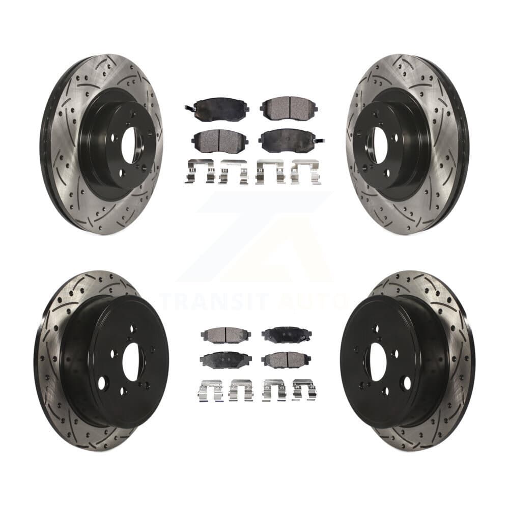 Transit Auto - KDT-100297 - Front and Rear Disc Brake Kits image 1