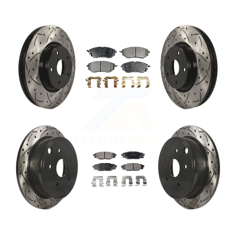 Transit Auto - KDT-100299 - Front and Rear Disc Brake Kits image 1