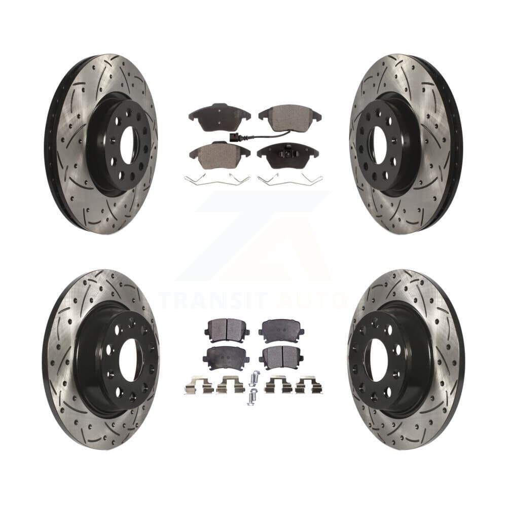 Transit Auto - KDT-100301 - Front and Rear Disc Brake Kits image 1