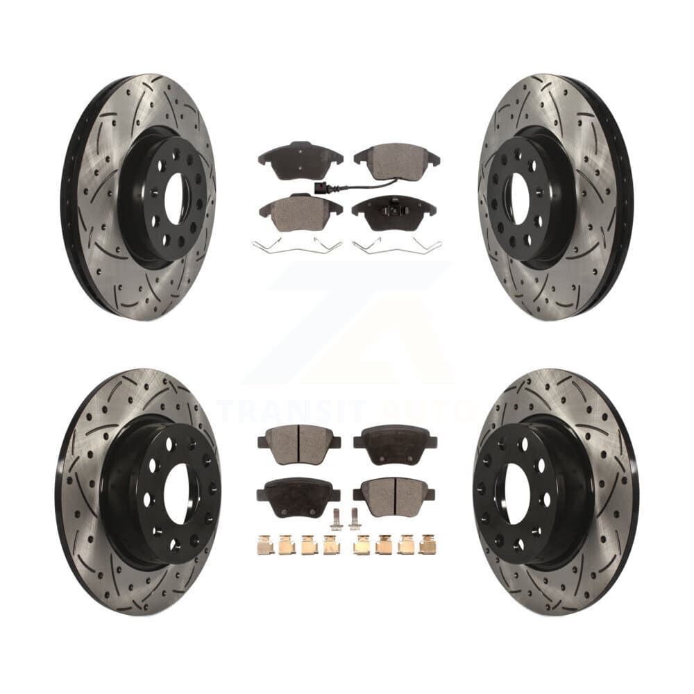 Transit Auto - KDT-100302 - Front and Rear Disc Brake Kits image 1
