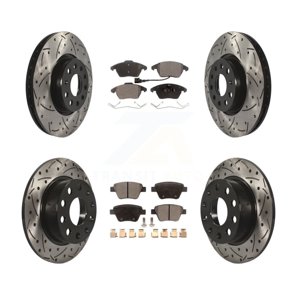Transit Auto - KDT-100303 - Front and Rear Disc Brake Kits image 1