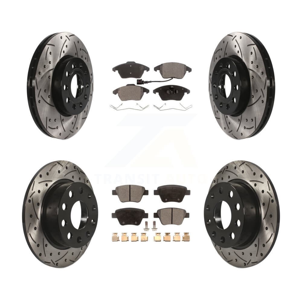 Transit Auto - KDT-100309 - Front and Rear Disc Brake Kits image 1