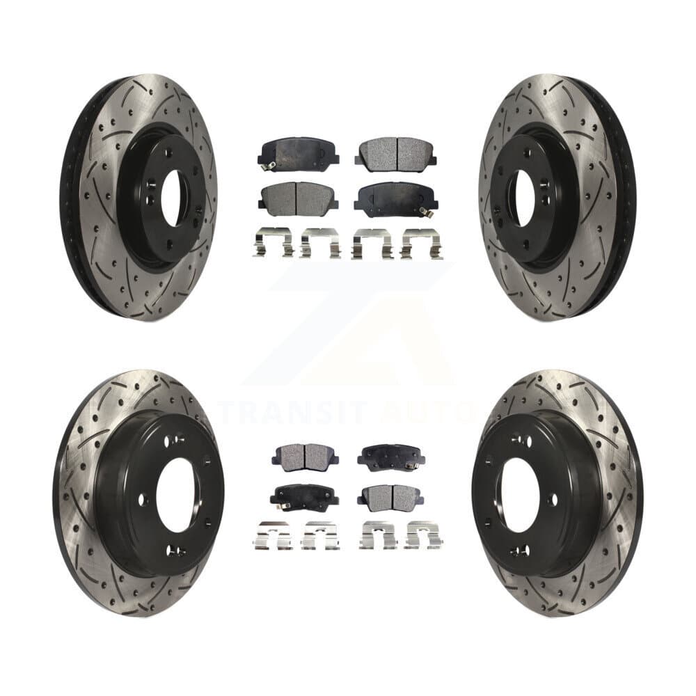 Transit Auto - KDT-100311 - Front and Rear Disc Brake Kits image 1